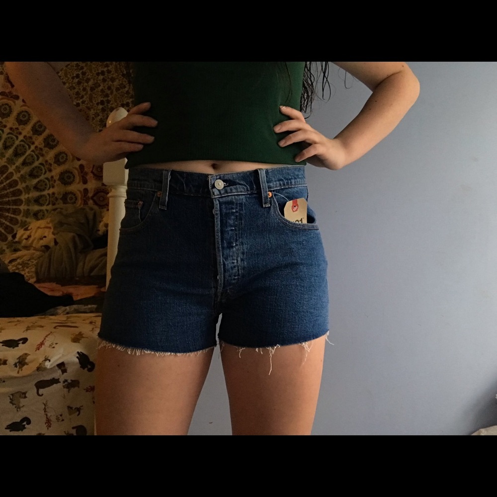 Levi’s denim shorts